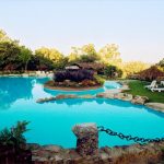 Abadía de los Templarios piscina
