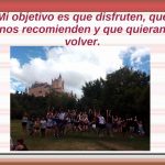 Arancha Labrador, guía oficial de turismo en Segovia