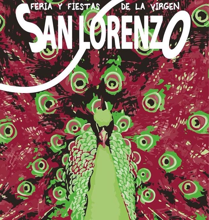 Cartel Fiestas de la Virgen de San Lorenzo 2017 en Valladolid