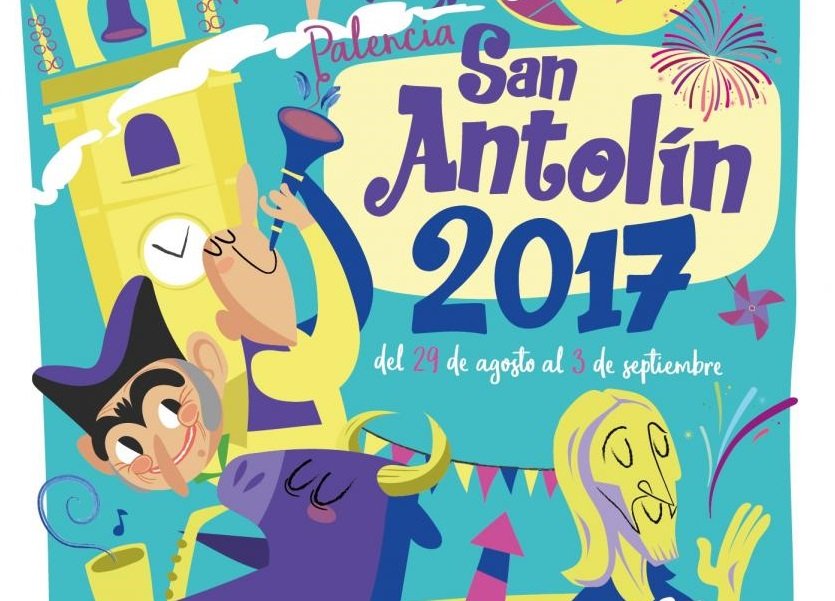 Programa de Fiestas de San Antolín 2017 en Palencia